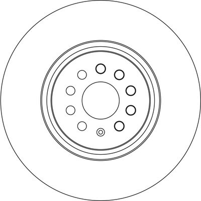 Brake Disc TRW DF6771S