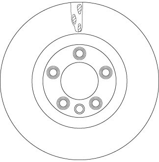 Brake Disc TRW DF6772S