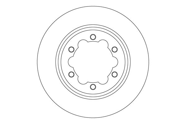 TRW DF6774S Brake Disc