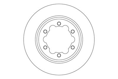 Brake Disc TRW DF6774S