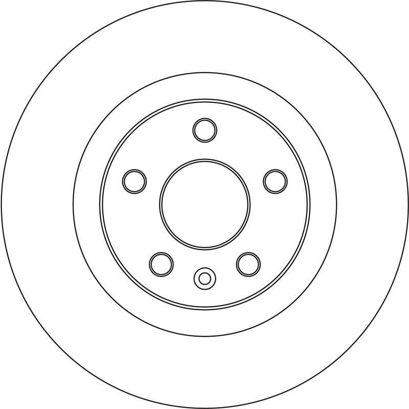 TRW DF6776S Brake Disc