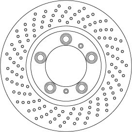 TRW DF6778S Brake Disc