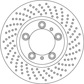TRW DF6779S Brake Disc