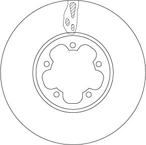 Brake Disc TRW DF6781S