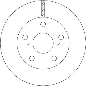 Brake Disc TRW DF6782S