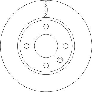 TRW DF6783 Brake Disc
