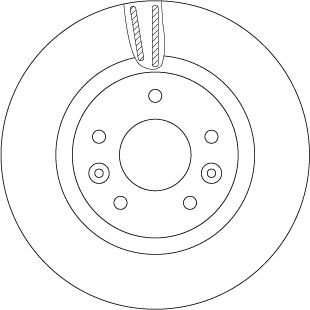 TRW DF6786 Brake Disc