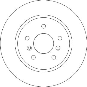 TRW DF6787 Brake Disc