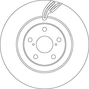 Brake Disc TRW DF6792