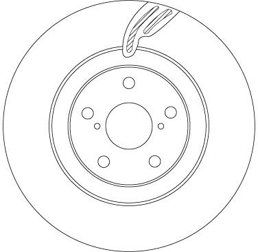 TRW DF6792S Brake Disc