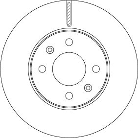 TRW DF6794 Brake Disc