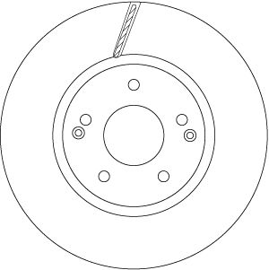 Brake Disc TRW DF6804