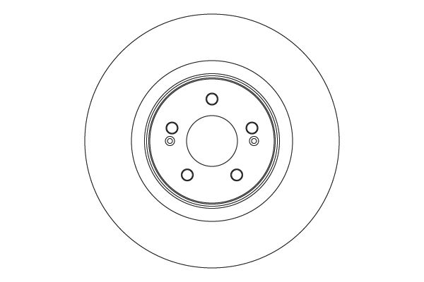 TRW DF6813S Brake Disc