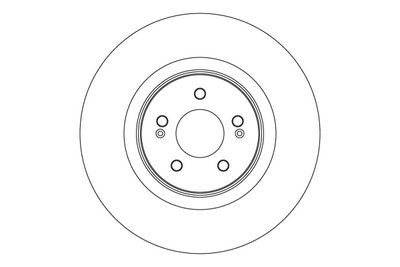 Brake Disc TRW DF6813S