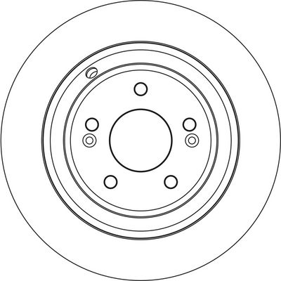 Brake Disc TRW DF6814