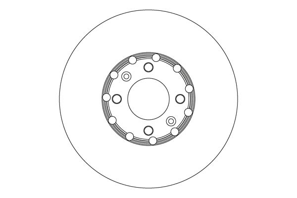 TRW DF6818 Brake Disc