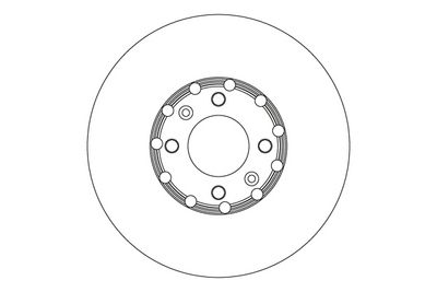 Brake Disc TRW DF6818