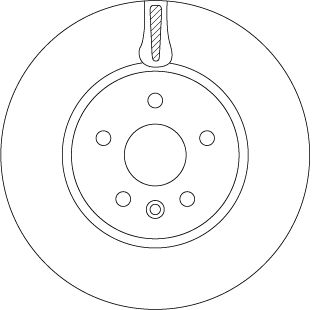 Brake Disc TRW DF6820