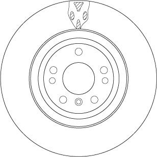 Brake Disc TRW DF6833S