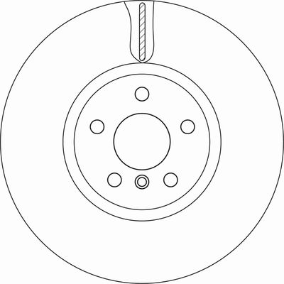 Brake Disc TRW DF6845S