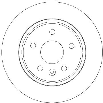 Brake Disc TRW DF6846