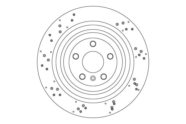 TRW DF6849S Brake Disc