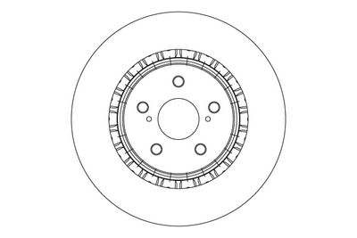 Brake Disc TRW DF6858S