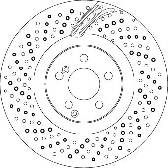 Brake Disc TRW DF6862S