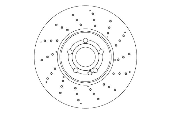 TRW DF6865S Brake Disc