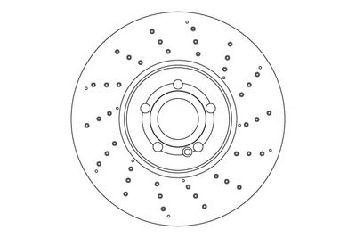Brake Disc TRW DF6865S