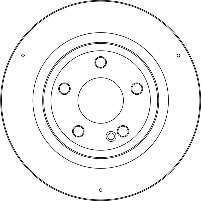 TRW DF6866 Brake Disc