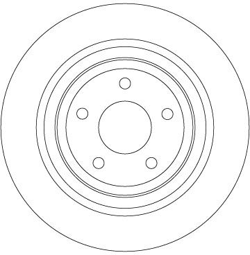 Brake Disc TRW DF6872