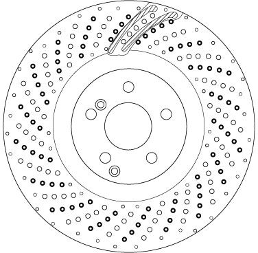 Brake Disc TRW DF6873S