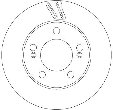 Brake Disc TRW DF6878S