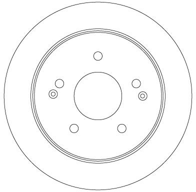 Brake Disc TRW DF6879S