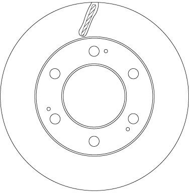 TRW DF6882 Brake Disc