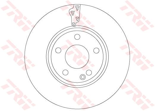 TRW DF6885 Brake Disc