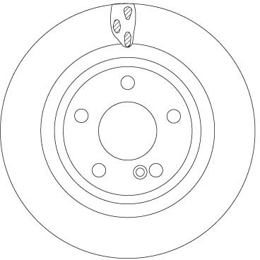 TRW DF6887 Brake Disc