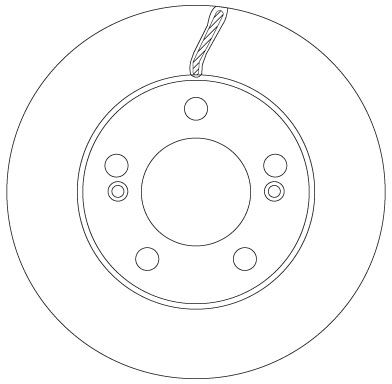 TRW DF6888 Brake Disc