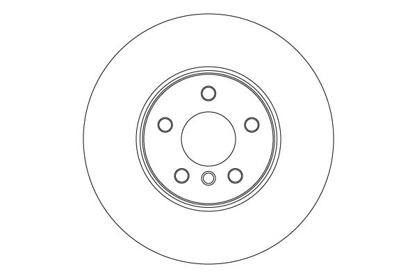 TRW DF6899S Brake Disc