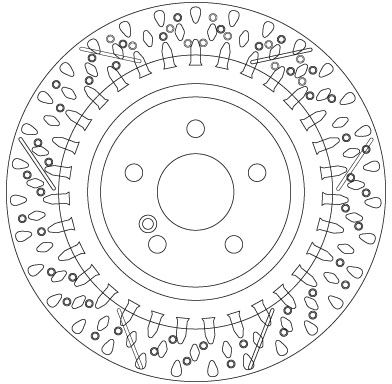 TRW DF6900 Brake Disc