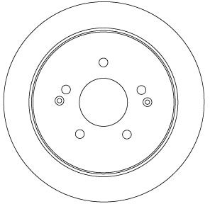 TRW DF6901 Brake Disc