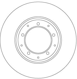 Brake Disc TRW DF6905