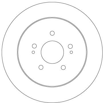 TRW DF6909 Brake Disc