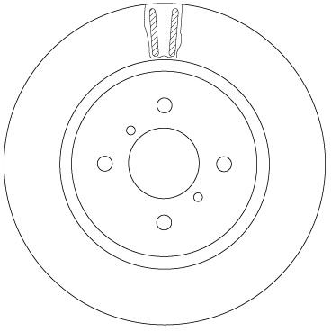 Brake Disc TRW DF6912