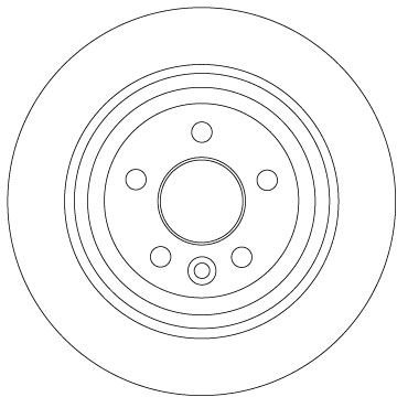 TRW DF6913 Brake Disc