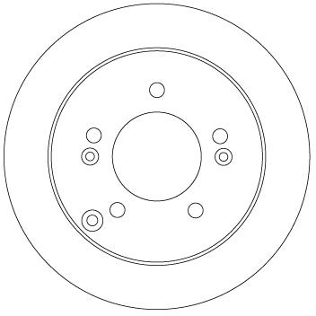 TRW DF6919 Brake Disc