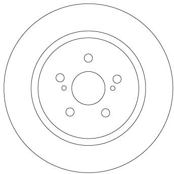 Brake Disc TRW DF6920