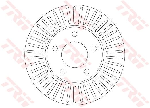 TRW DF6922 Brake Disc