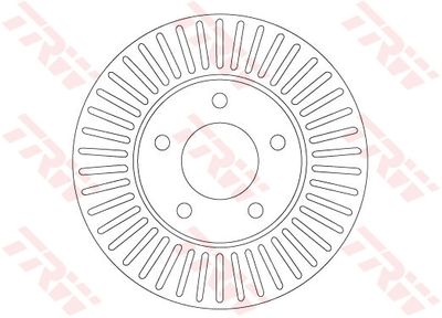 Brake Disc TRW DF6922